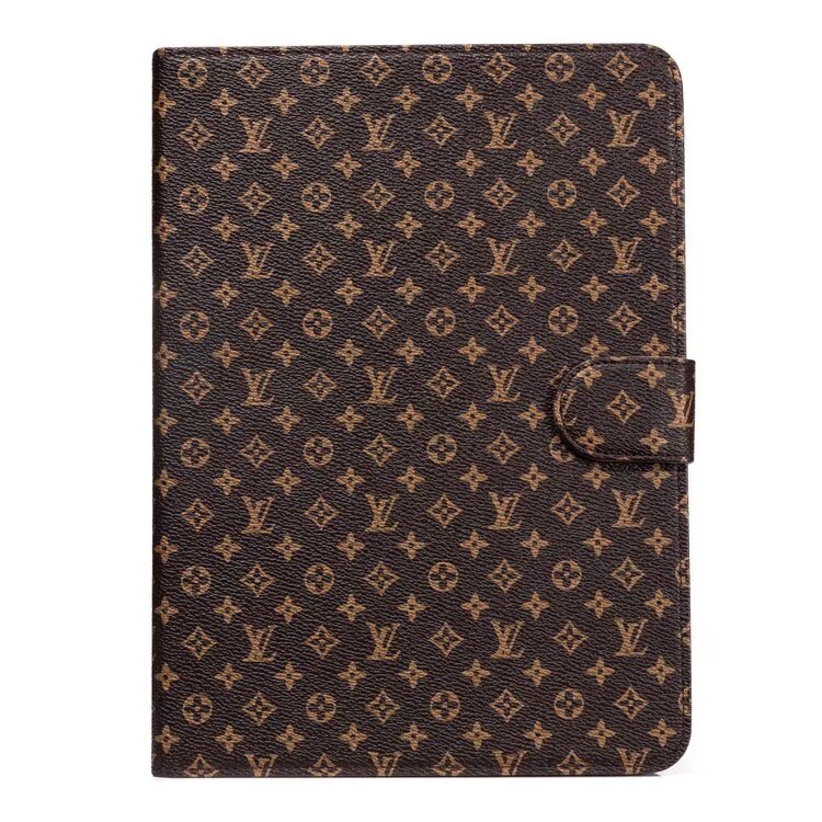 Luxury Canvas Monogram Leather Fresh Summer Theme Pattern Apple iPad case - Bestocase