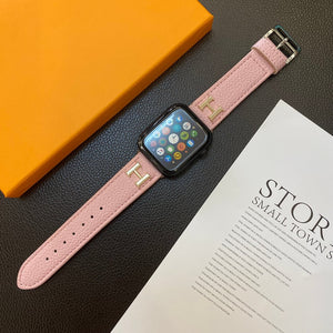 Genuine Pattern Leather Apple Watch Strap - Bestocase