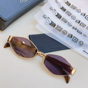 CE* Luxury Sunglasses with cowhide bag and box Bestocase