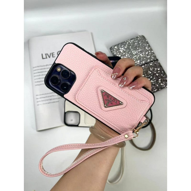 Pra Four Colors Card Bag iPhone Case - Bestocase
