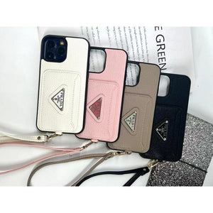 Pra Four Colors Card Bag iPhone Case - Bestocase