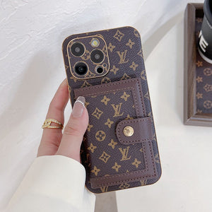 Lou Classic Color Card Bag iPhone Case - Bestocase