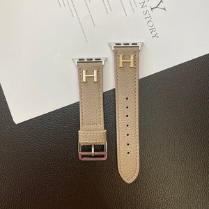 Genuine Pattern Leather Apple Watch Strap - Bestocase