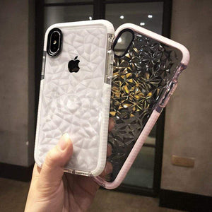 Diamond Textured iPhone Case - Bestocase