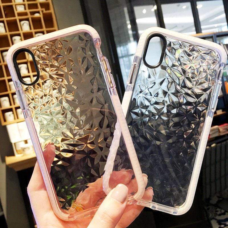 Diamond Textured iPhone Case - Bestocase