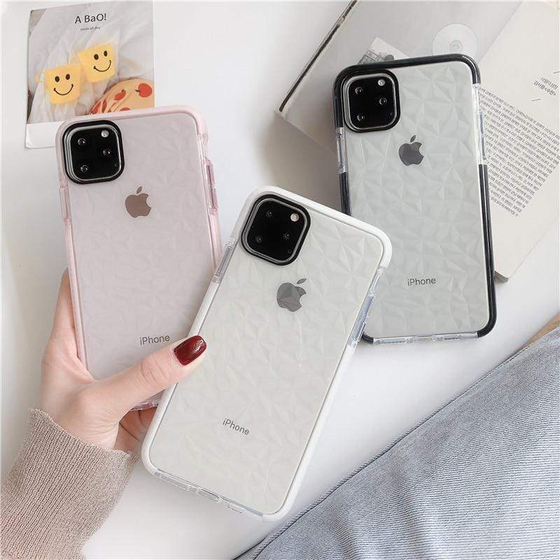 Diamond Textured iPhone Case - Bestocase