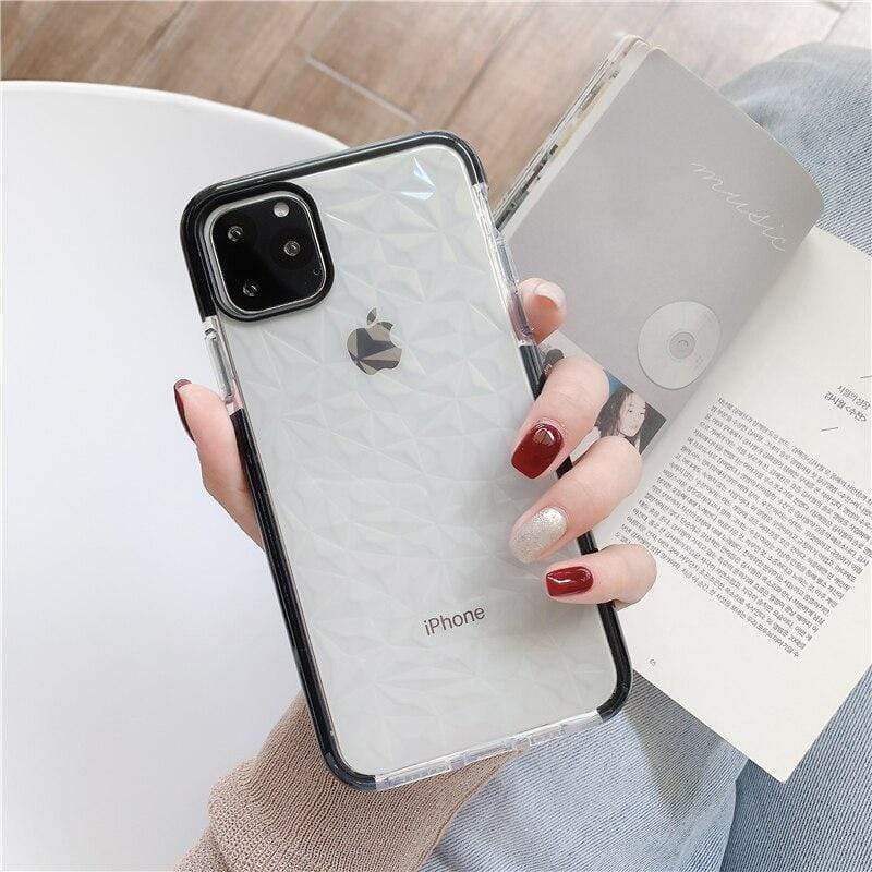 Diamond Textured iPhone Case - Bestocase