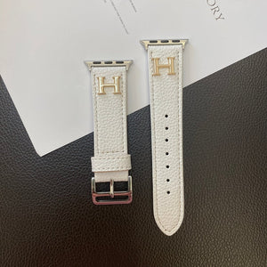 Genuine Pattern Leather Apple Watch Strap - Bestocase