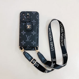 Lou Card Bag Crossbody Color Chain iPhone Case - Bestocase