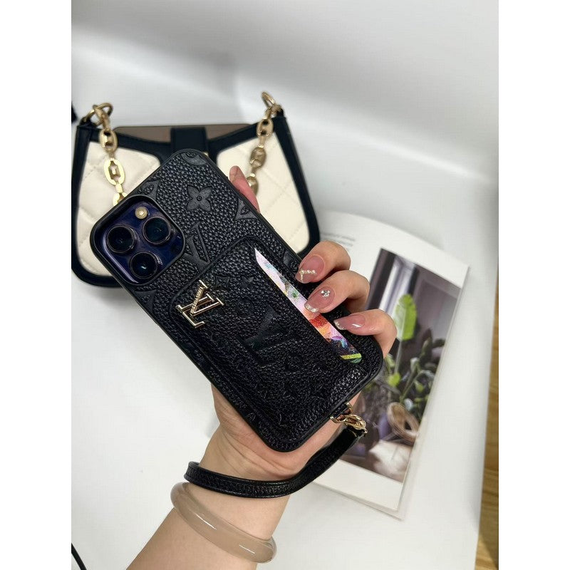 Lou Four Colors Card Bag iPhone Case mysite