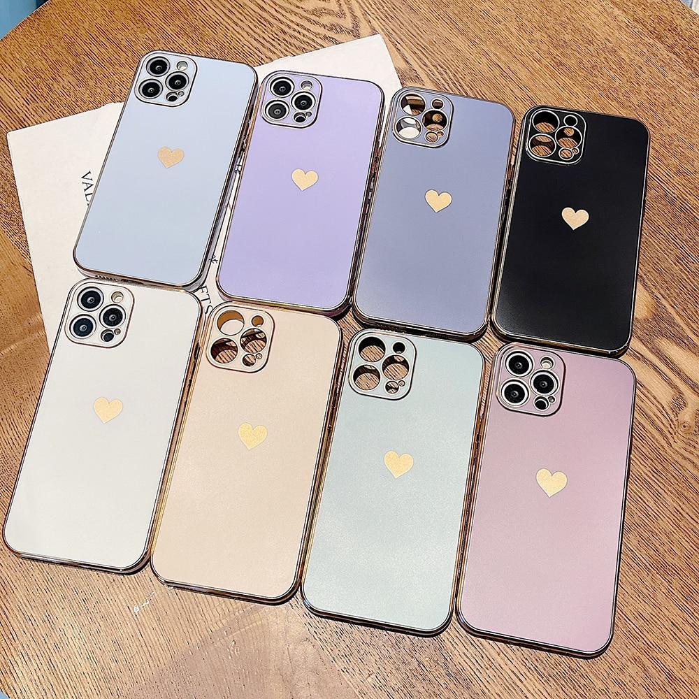 Love Heart Full Cover iPhone Case - Bestocase