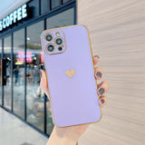 Love Heart Full Cover iPhone Case - Bestocase