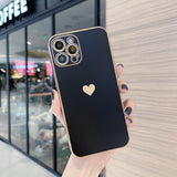 Love Heart Full Cover iPhone Case - Bestocase