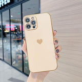 Love Heart Full Cover iPhone Case - Bestocase