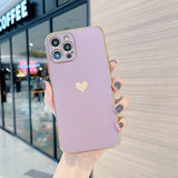 Love Heart Full Cover iPhone Case - Bestocase
