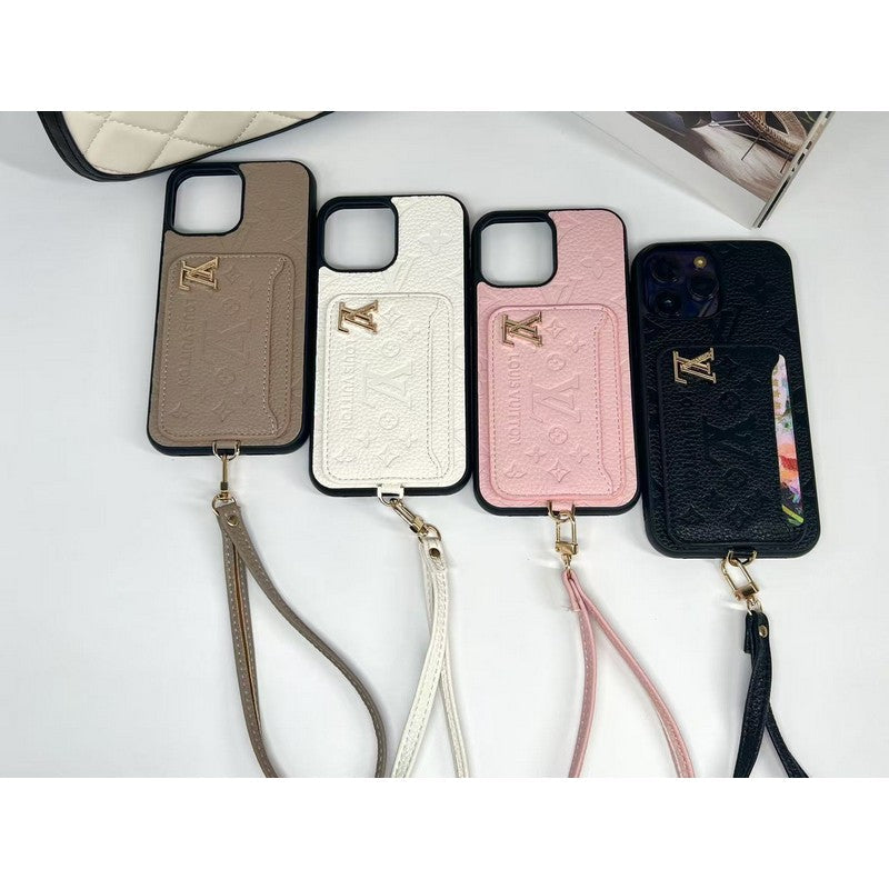 Lou Four Colors Card Bag iPhone Case mysite