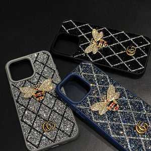 GG Bee Diamond iPhone Case - Bestocase