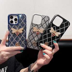 GG Bee Diamond iPhone Case - Bestocase