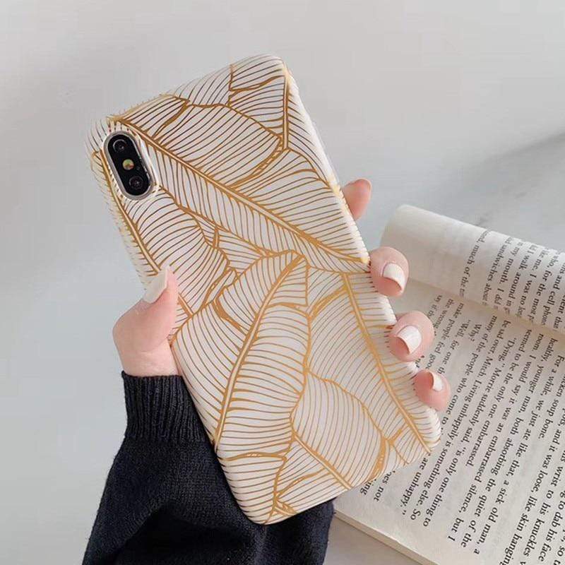 Golden Leaf iPhone Case - Bestocase
