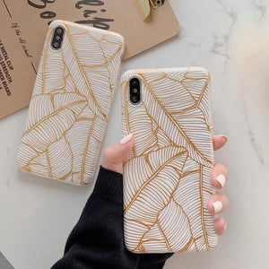 Golden Leaf iPhone Case - Bestocase