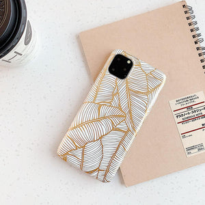 Golden Leaf iPhone Case - Bestocase