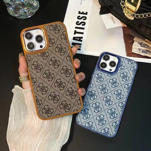 Yellow Guess iPhone Case-MD231025 - Bestocase