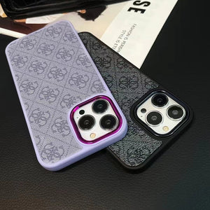 Purple Guess  iPhone Case-MD231025 - Bestocase