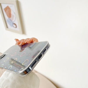 Holographic Heart iPhone Case - Bestocase