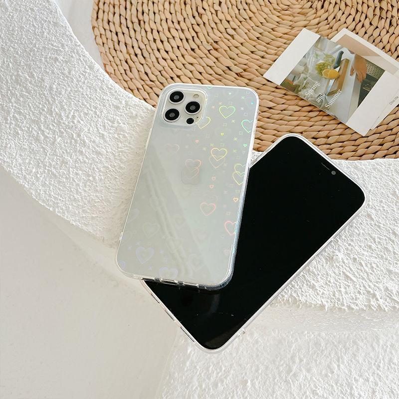 Holographic Heart iPhone Case - Bestocase
