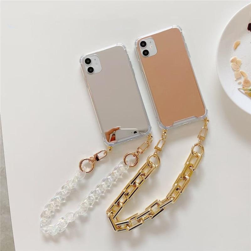 Fashionista Mirror Chain iPhone Case - Bestocase