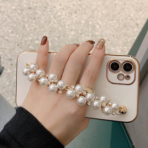 Gloss Pearl Chain iPhone Case - Bestocase