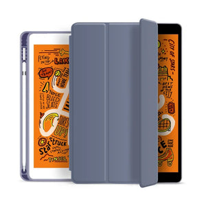 LEATHER FRESH SUMMER THEME PATTERN APPLE IPAD CASE WITH PENCIL HOLDER - Bestocase