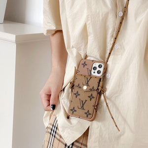 Lou Leather Chain iPhone Case - Bestocase