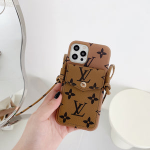 Lou Leather Chain iPhone Case - Bestocase