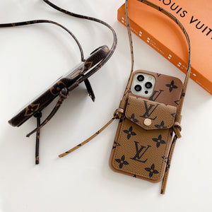 Lou Leather Chain iPhone Case - Bestocase