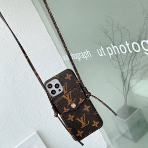 Lou Leather Chain iPhone Case - Bestocase