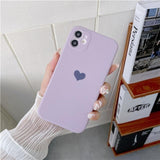 Heart Matte iPhone Case - Bestocase
