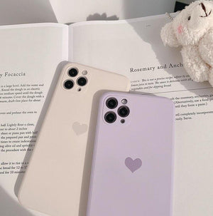 Heart Matte iPhone Case - Bestocase