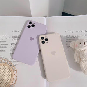 Heart Matte iPhone Case - Bestocase