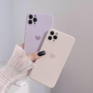 Heart Matte iPhone Case - Bestocase