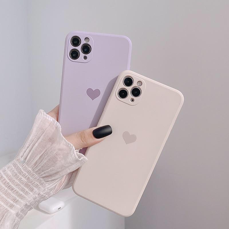 Heart Matte iPhone Case - Bestocase