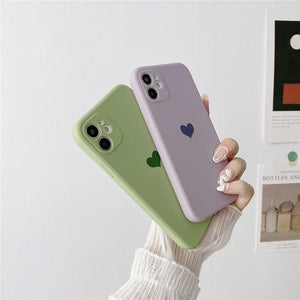 Heart Matte iPhone Case - Bestocase
