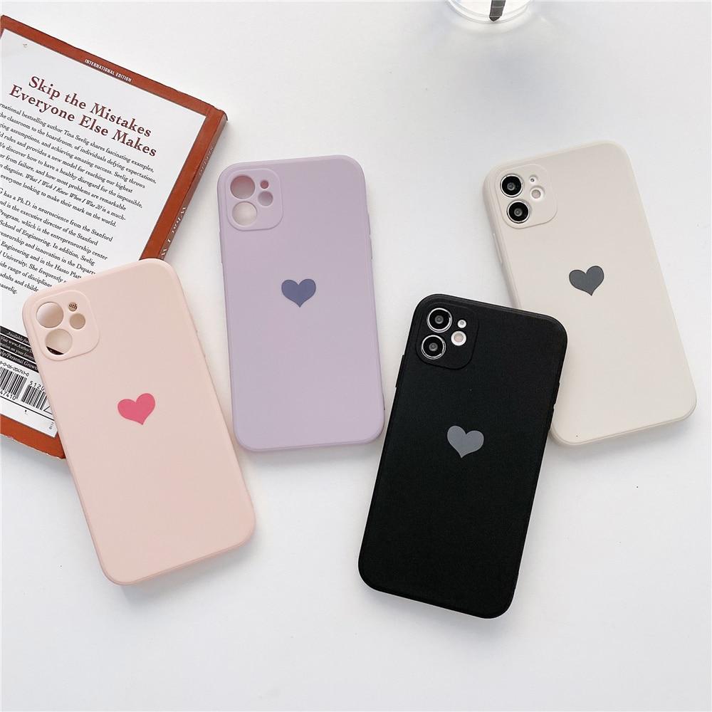 Heart Matte iPhone Case - Bestocase