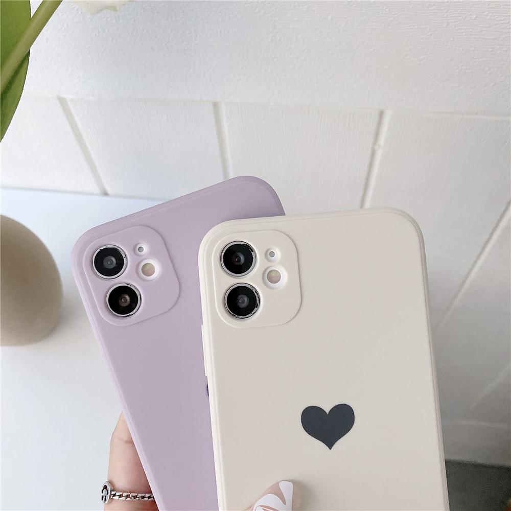 Heart Matte iPhone Case - Bestocase