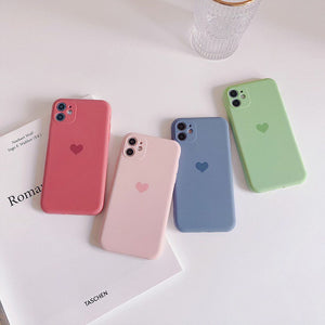 Heart Matte iPhone Case - Bestocase