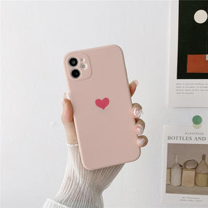 Heart Matte iPhone Case - Bestocase