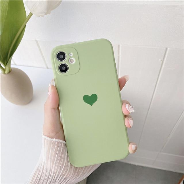 Heart Matte iPhone Case - Bestocase