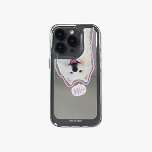 Mirror iPhone Case | Couple Cats & Dogs Hi (Buy 2 and get 50% off one) - Bestocase