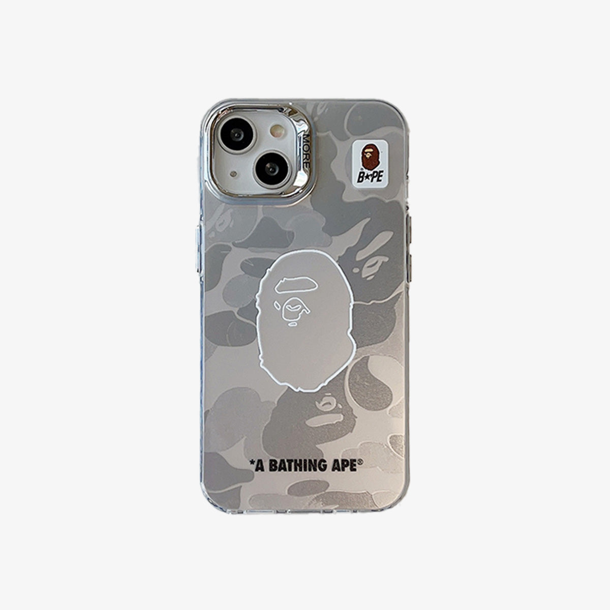 Limited iPhone Case | APE Silver Camo 1 - Bestocase