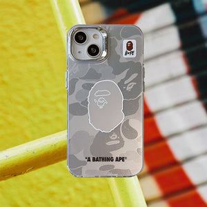 Limited iPhone Case | APE Silver Camo 1 - Bestocase